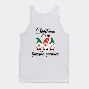 Cheeky Christmas Gnomes V Tank Top